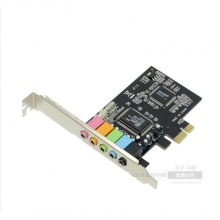 台式机扩展卡内置独立PCIE声卡5.1声道CMI8738 pci-e